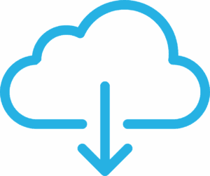 Free download cloud file download vector